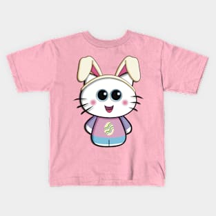 Be Hoppy!  - Humor Cat Bunny Kids T-Shirt